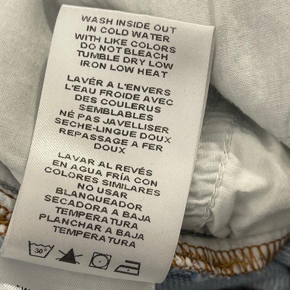 Good American Light Wash Denim Jeans Size 16 - Picture 6 of 6